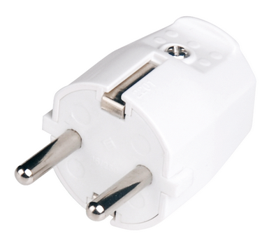 Losse stekker, wit [479-000133]