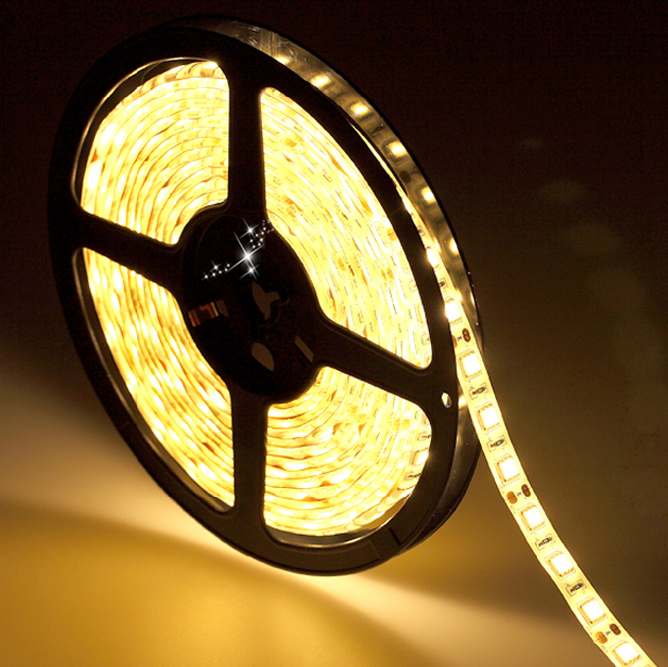 Waterproof LED Strip 5 meter Blue, 60 LED/m,IP65 [LED-IP65-5M-BL]