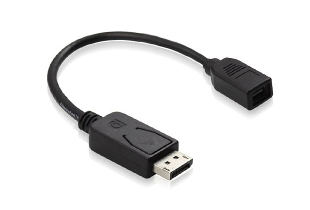 Mini Displayport Male to Displayport female Adapter
