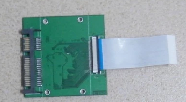 mSATA naar 1.8" ZIF/CE adapter kaart voor Lenovo [NBT-HDX-MSATA-1.8CE]